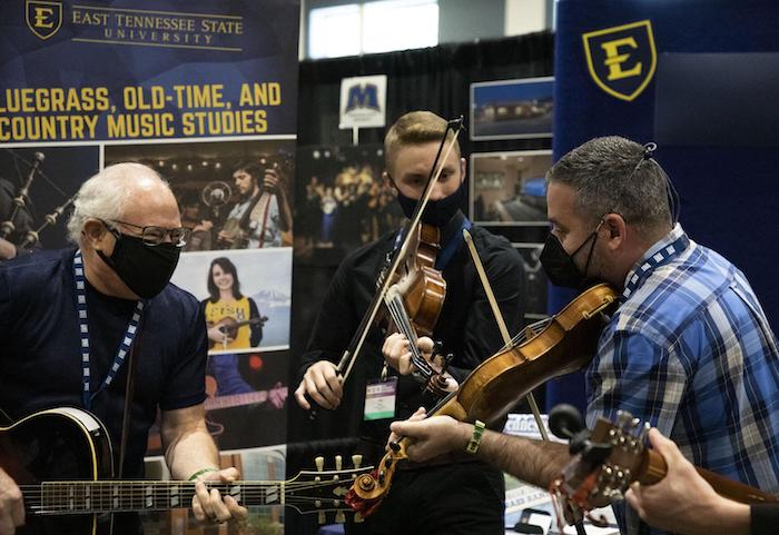 Johnson City is home of the East Tennessee State University bluegrass music program and one of the best bluegrass jamming towns in America
